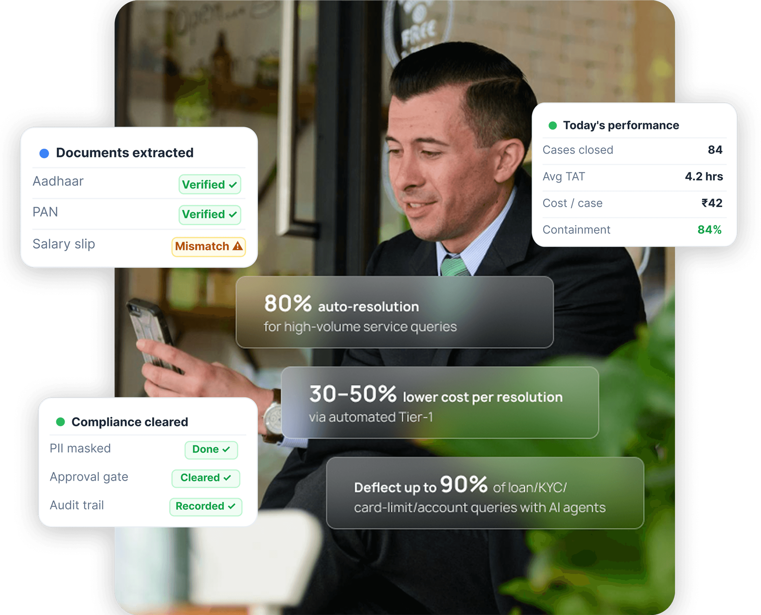 Workflow automation for bank operations & service execution: