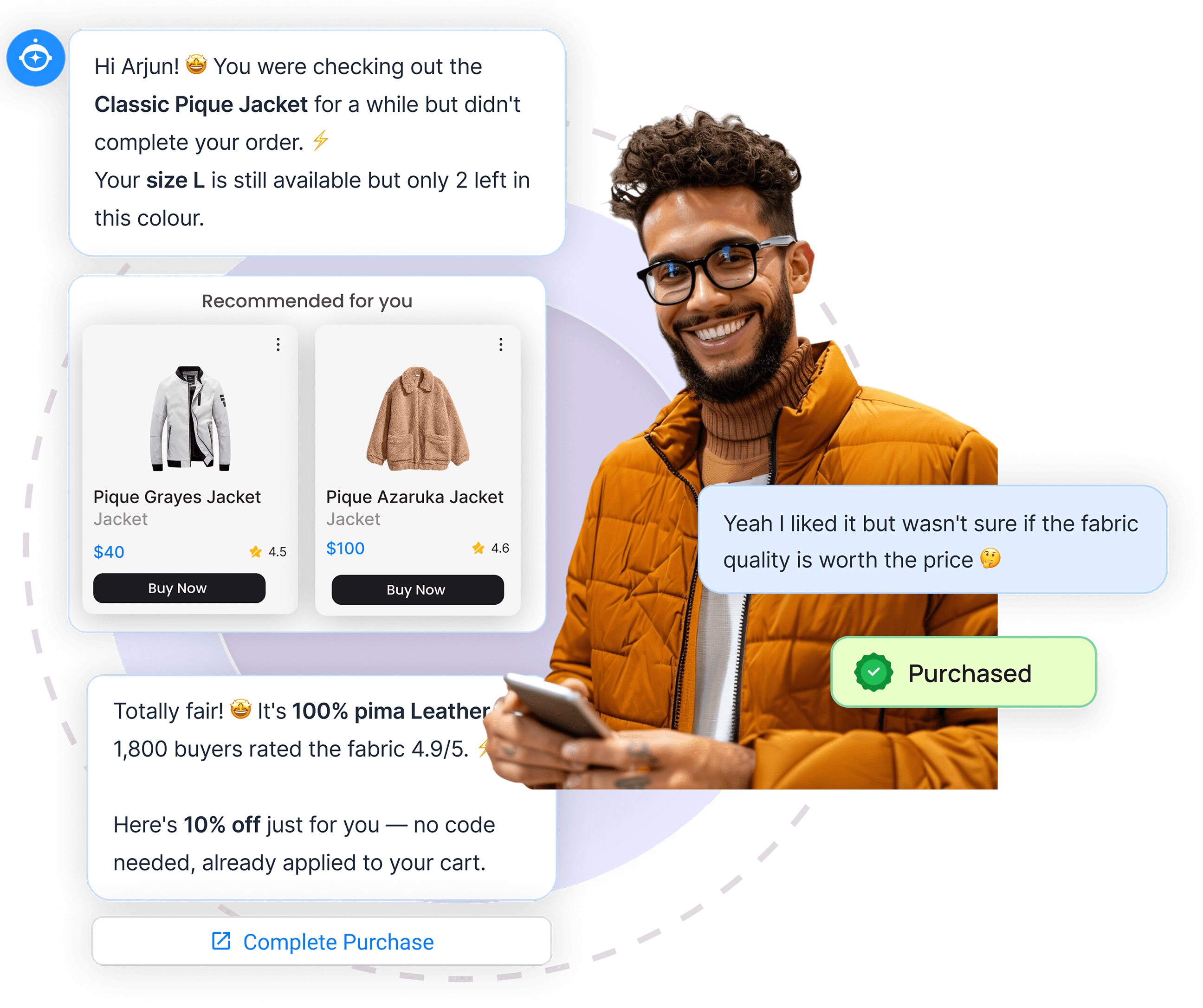 Turn browsing into buying with AI Agent led discovery