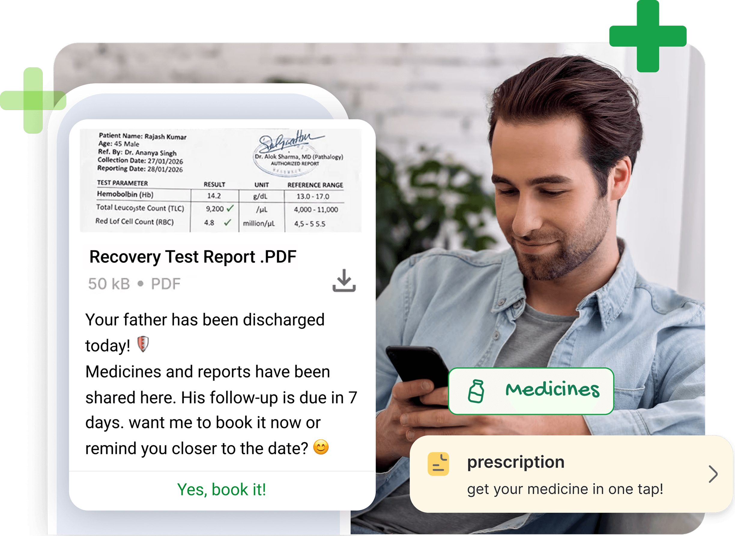 Discharge & follow-up AI Agent