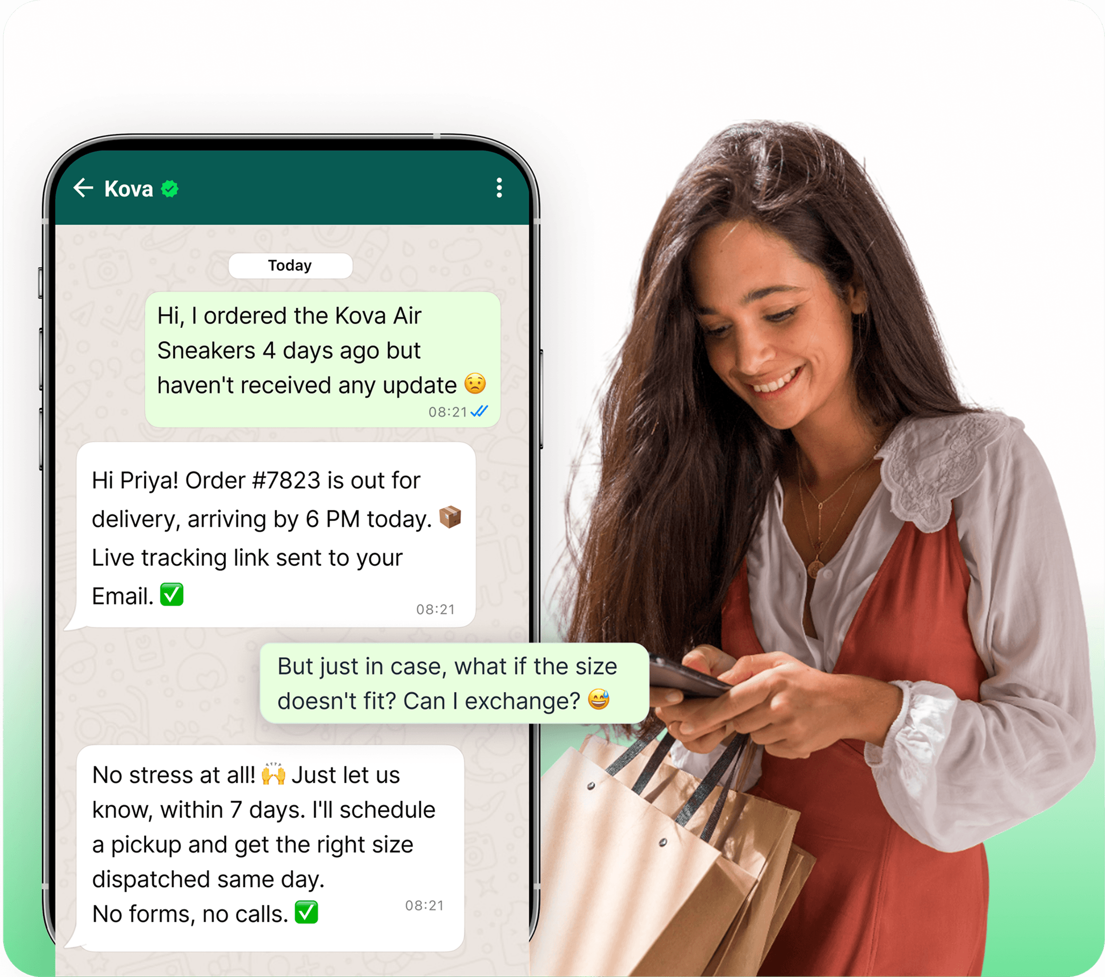 Post-purchase concierge